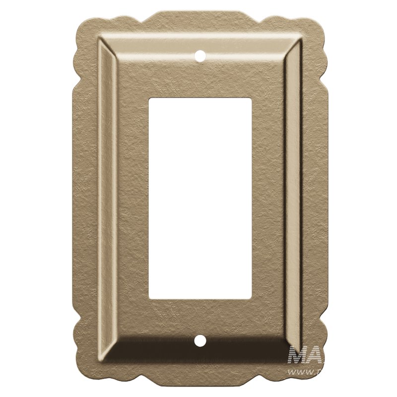 Switchplate Black Steel SIngle GFI RSF Wall Mount - Image 7