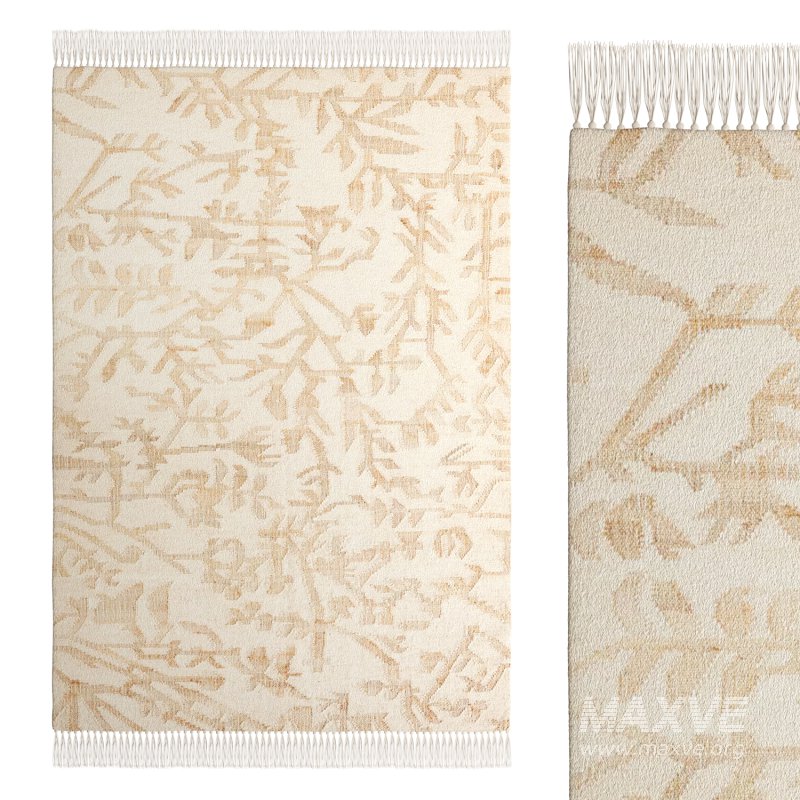 Flatwoven Fronde Wool Jute Rug - Image 2