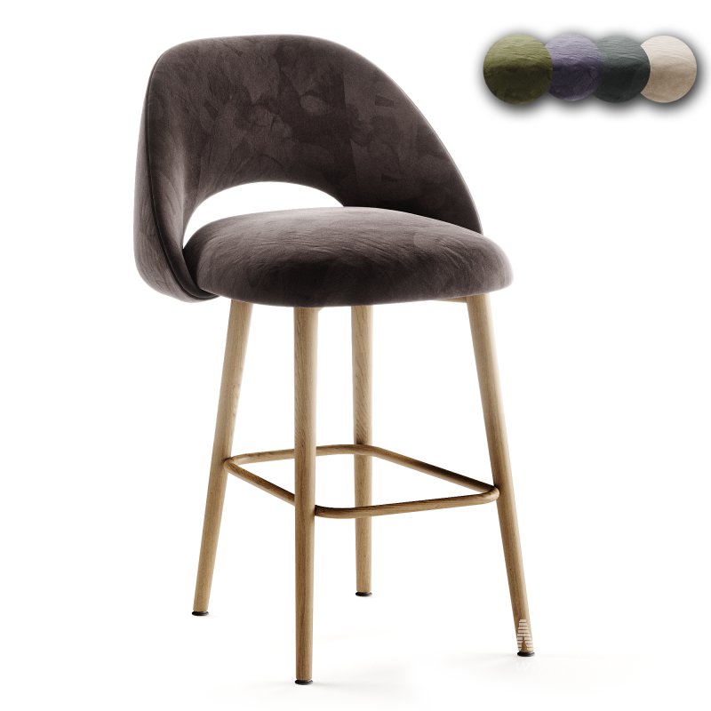 2 Pieces Camarda Boucle Counter Stool - Image 1