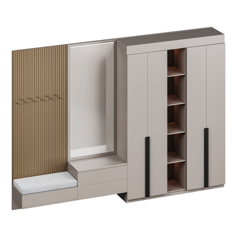 Hallway area with a minimalistic hanger 3 - Image 6