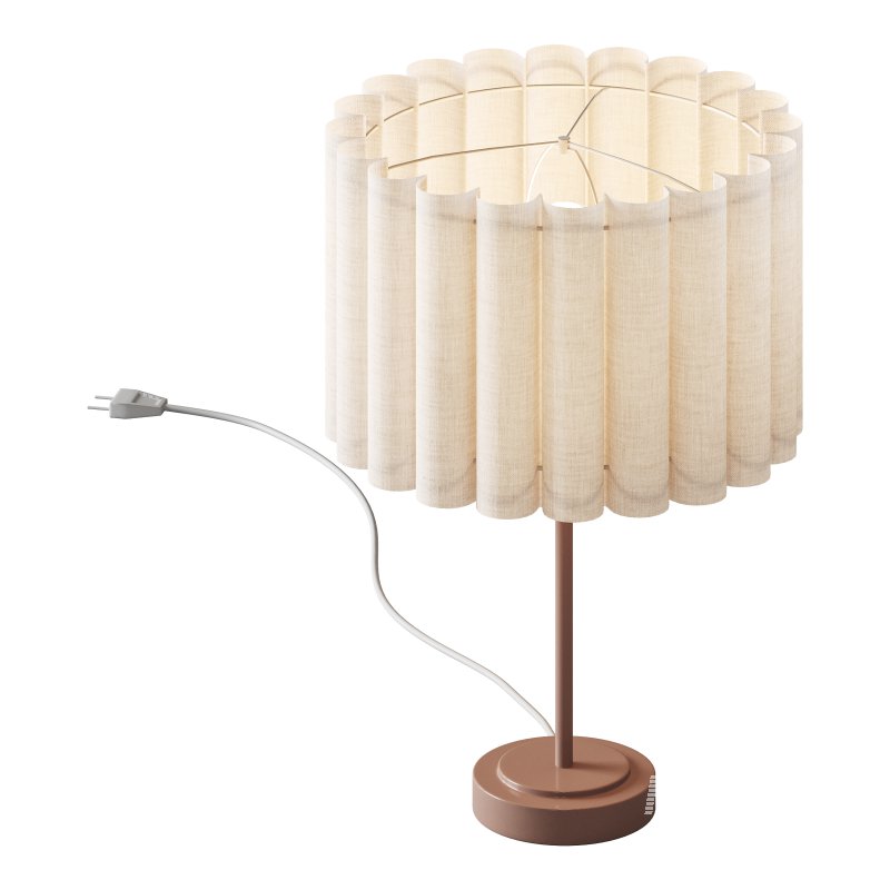 Tafellamp Lucina van linnen - Image 5