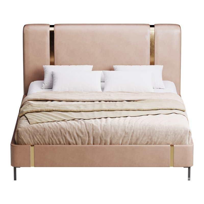 Solid Color Sponge Rectangle Natural Pallet Bed - Image 2