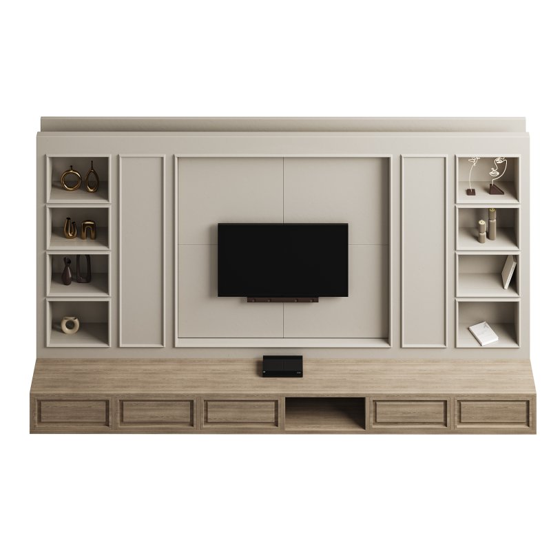 Modern TV Wall 09 - Image 2