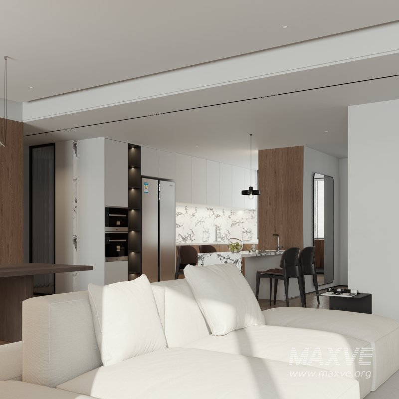 Italian Minimalist Living Room - Image 5
