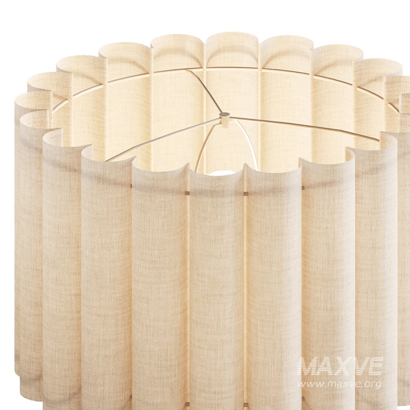 Tafellamp Lucina van linnen - Image 12