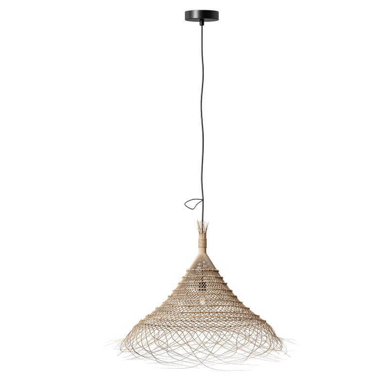 Japan Style Rattan Pendant Light - Image 2