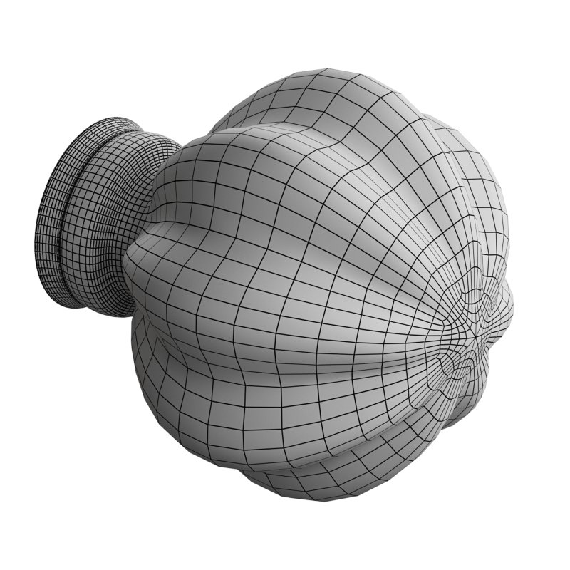 Cabinet Knob Wrought Iron Mission 1.5″ Dia - Image 14