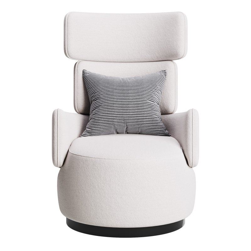 Boris Beige Armchair - Image 6