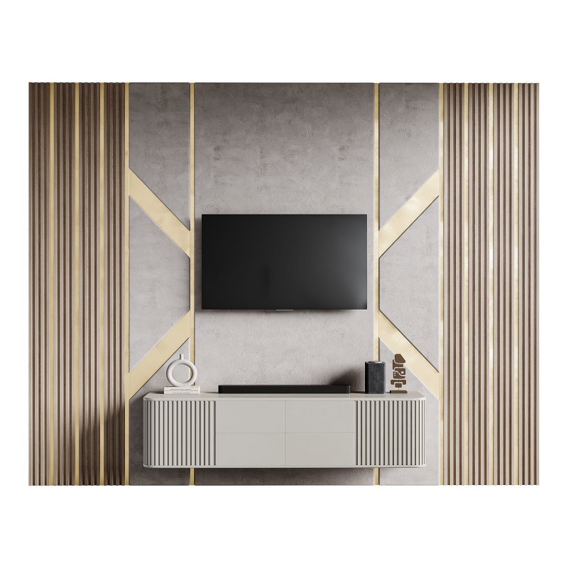 Modern TV Wall 029 - Image 4