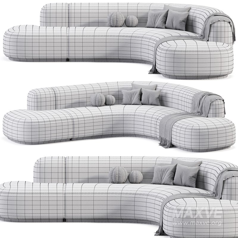 Eichholtz Sofa Bjorn Boucle Sand - Image 6