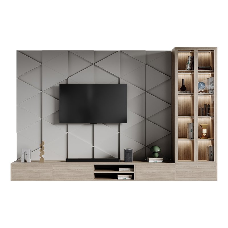 Modern TV Wall 026 - Image 2