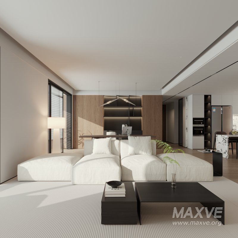 Italian Minimalist Living Room - Image 3