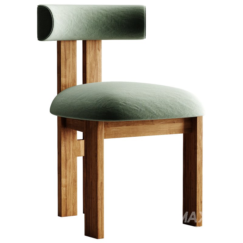Ceremonie Natural Boucle Dining Chair by Athena Calderone - Image 1