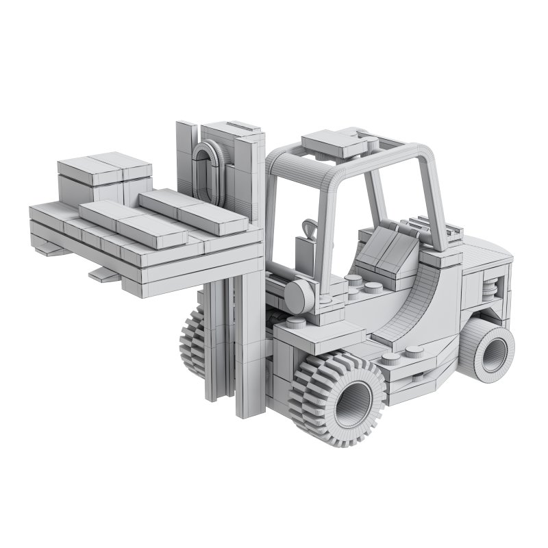 Lego 60198 Forklift truck - Image 4