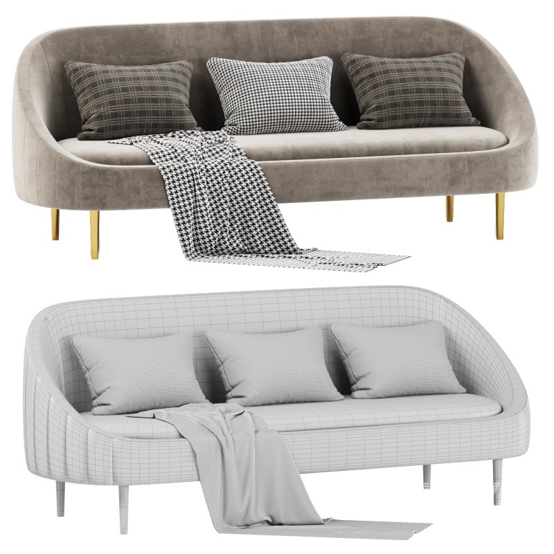 Sublime Curved Sofa - Image 2