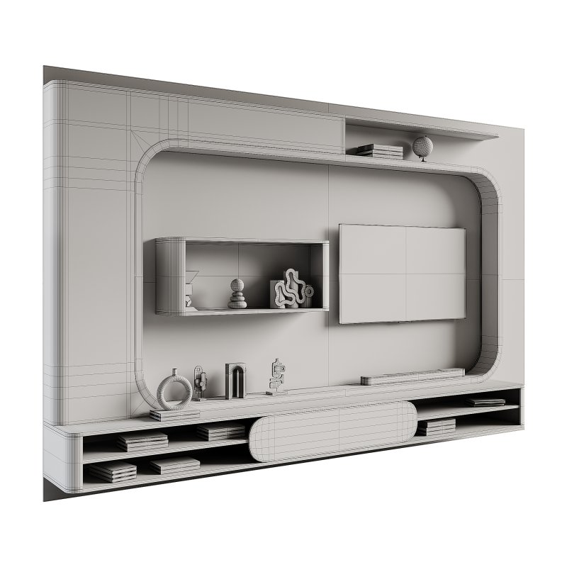 Modern TV Wall 023 - Image 15