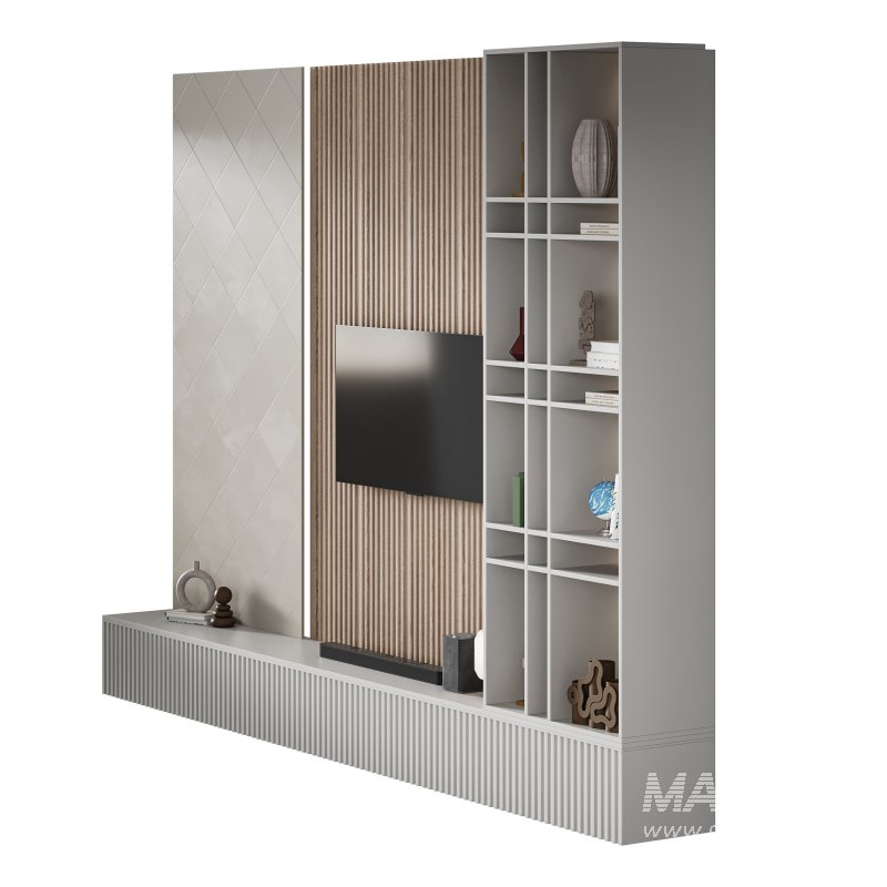 Modern TV Wall 028 - Image 8