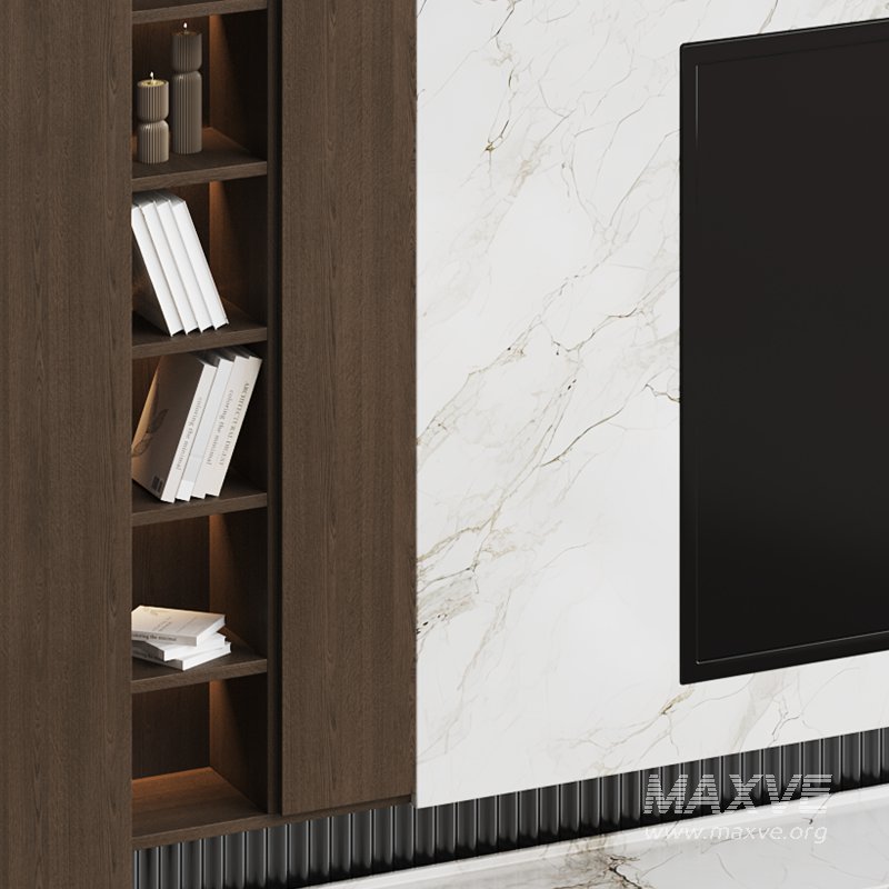 Modern TV Wall 01 - Image 7