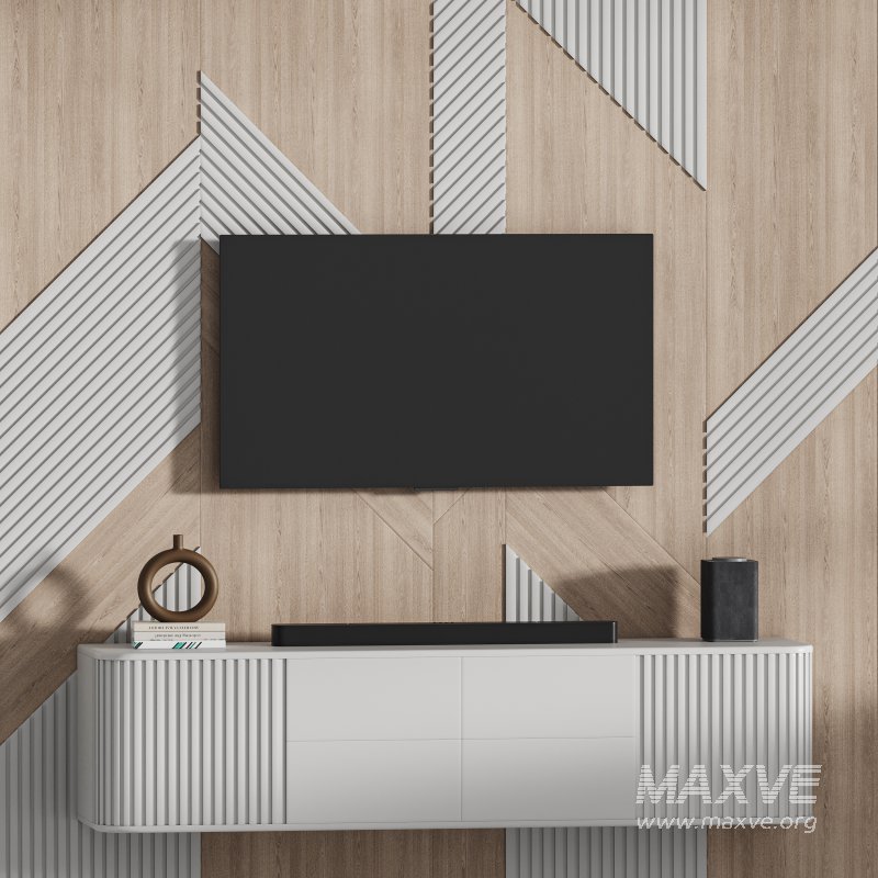 Modern TV Wall 034 - Image 5