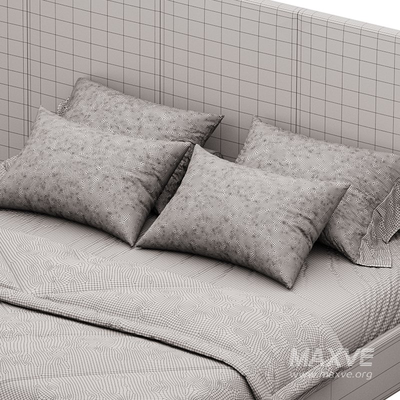 Charcoal Velvet BED - Image 15