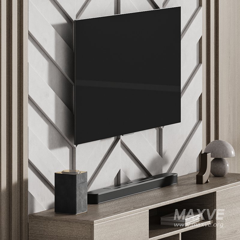 Modern TV Wall 038 - Image 9