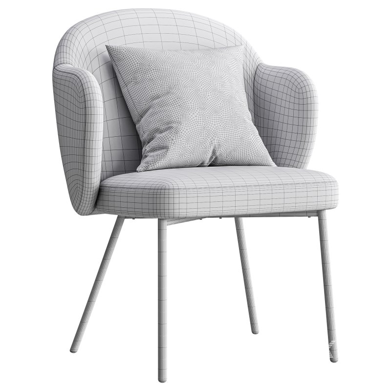 Simone Performance Boucle Chair - Image 14
