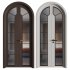 Arched Wooden Glass Door 08 - Thumbnail 1