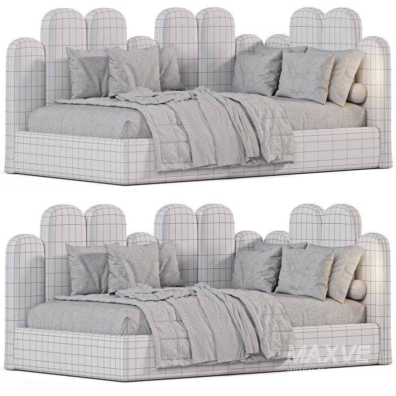 Corner Bed Savoyardi Kids By Sensorsleep - Image 5