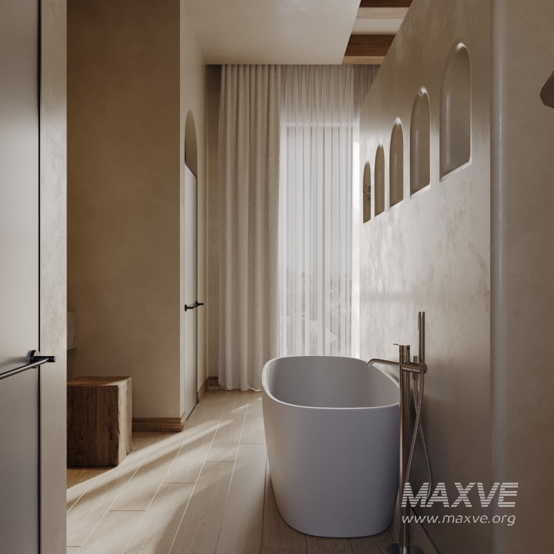 Wabi Sabi double bedroom - Image 7