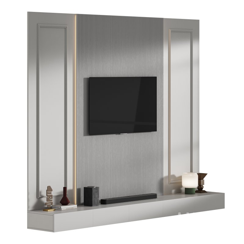 Modern TV Wall 037 - Image 4