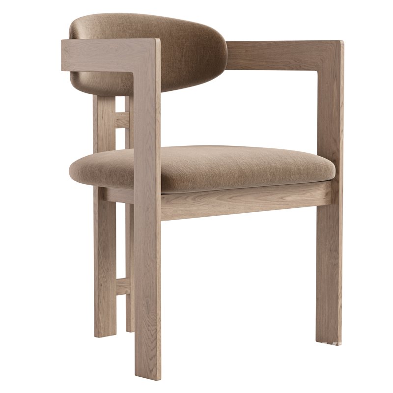 Neo Velvet Arm Chair - Image 3