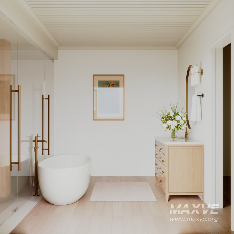 Modern minimalist bathroom - Image 6