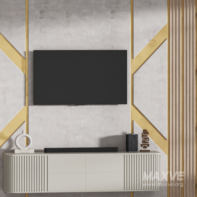 Modern TV Wall 029 - Image 5