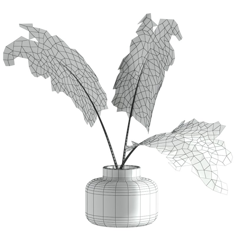 leaf and vase - Image 3