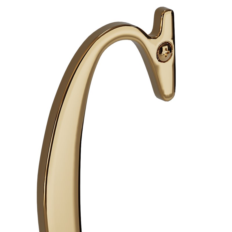 House Letter Solid Bright Brass Wall Mount C Letter - Image 13