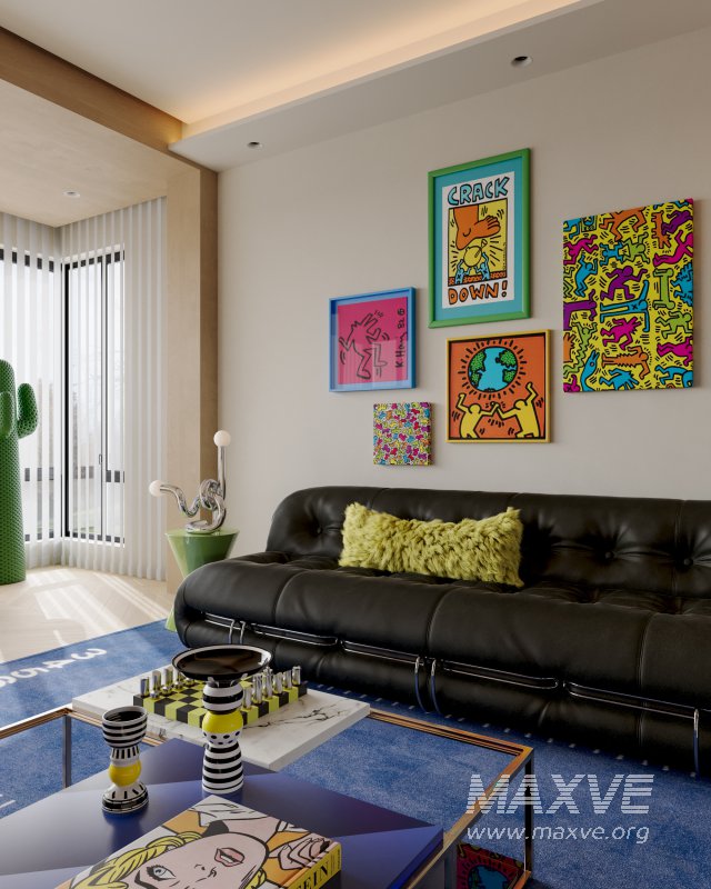 Colorful living room - Image 7