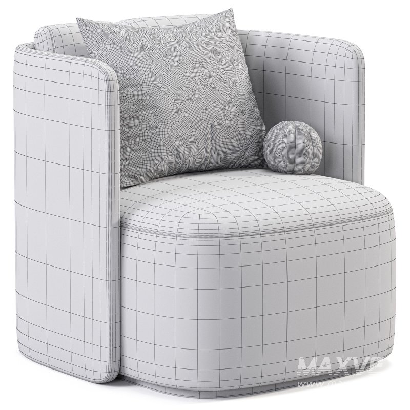 Verellen Hudson Swivel Club Chair - Image 4