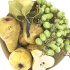 bowl of pears and grapes fruits - Thumbnail 3