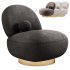 Clement Swivel Armchair - Thumbnail 3