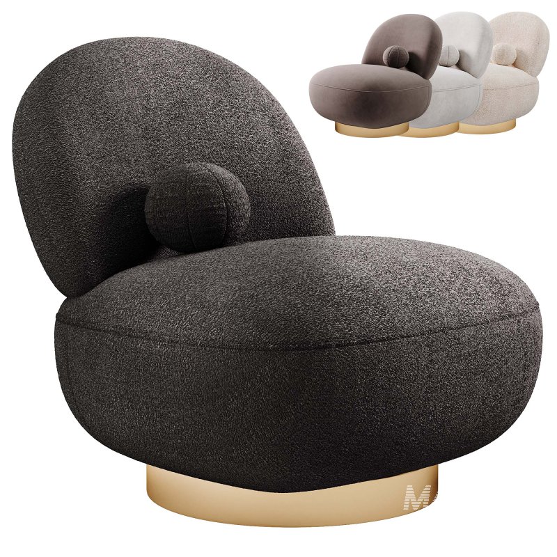 Clement Swivel Armchair - Image 3