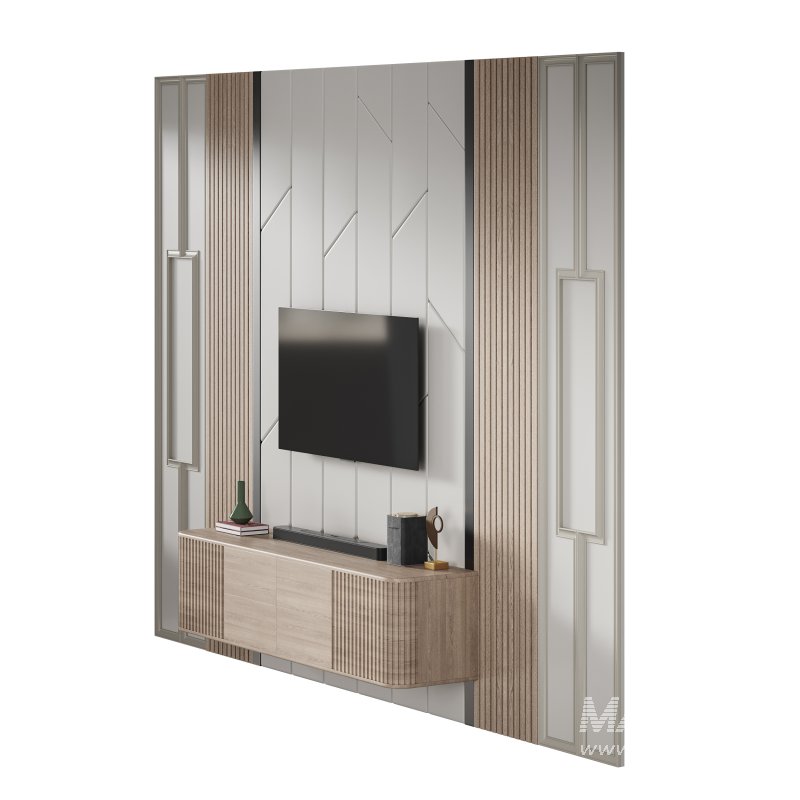 Modern TV Wall 022 - Image 7