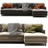DAVE Sofa Bed With Chaise Longue By Milano Bedding - Thumbnail 4