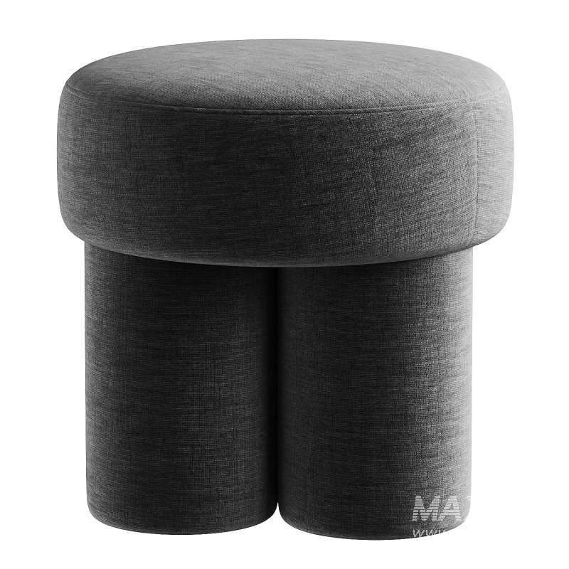 red pouf - Image 4
