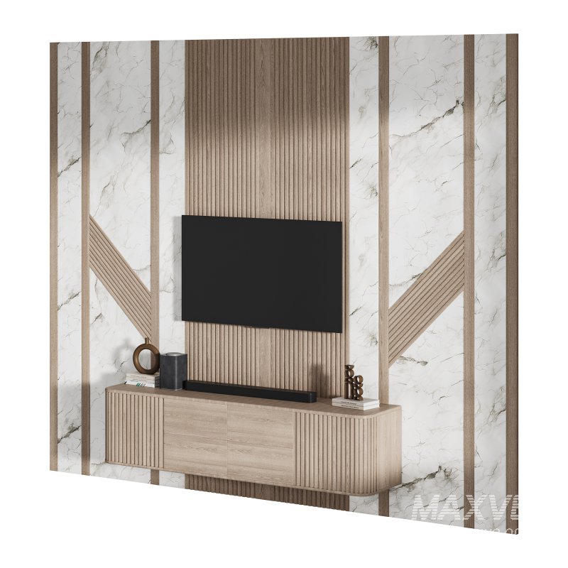 Modern TV Wall 040 - Image 7