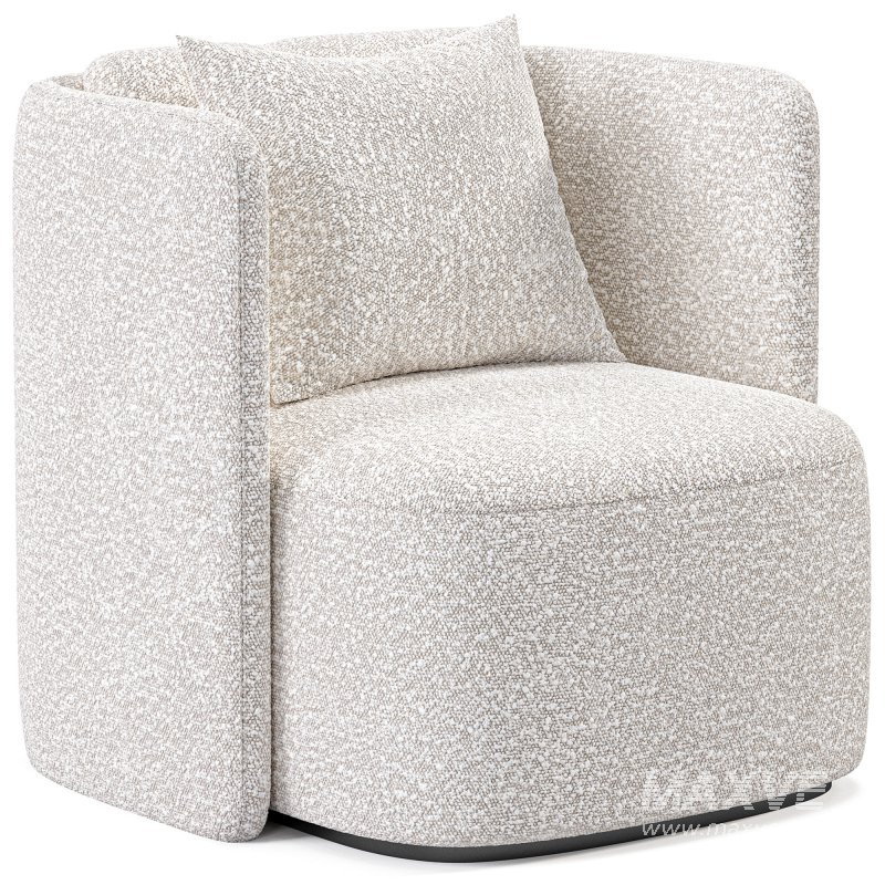 Verellen Hudson Swivel Club Chair - Image 3