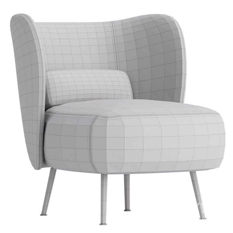 Almenia Upholstered Barrel Chair - Image 6