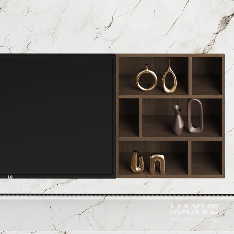 Modern TV Wall 01 - Image 11