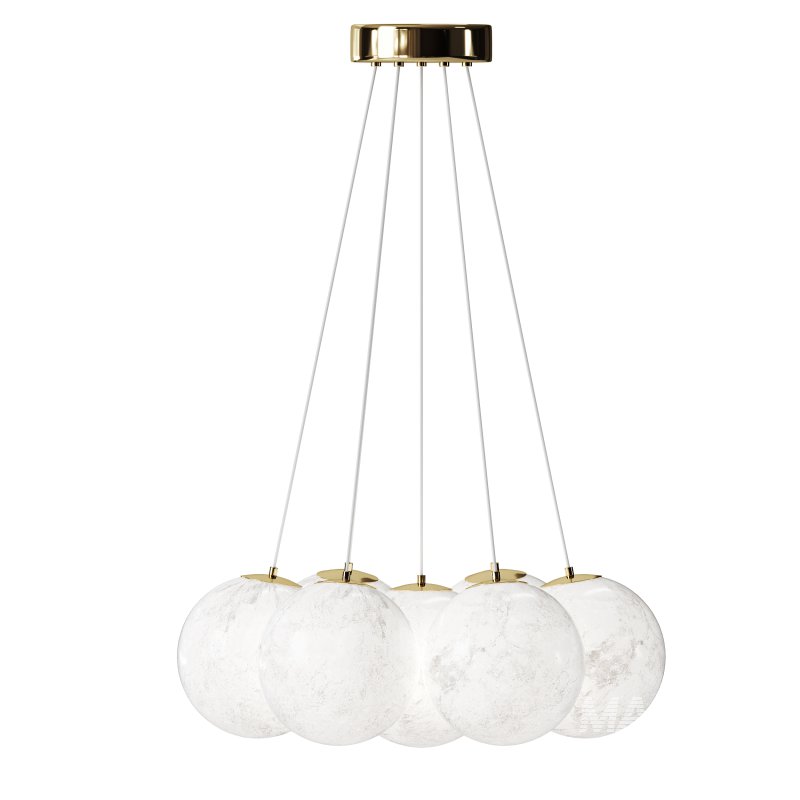 Glass Bubble Chandelier - Image 9