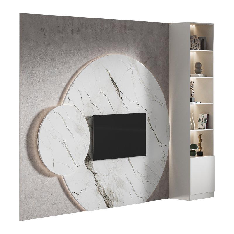 Modern TV Wall 017 - Image 3