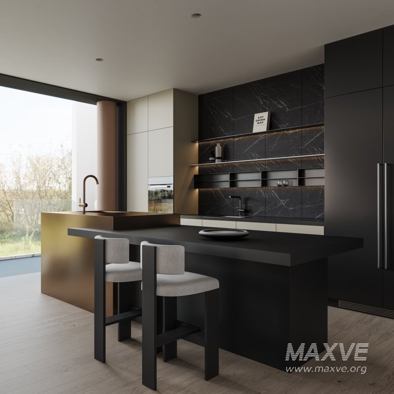 Modern living and dining room - Image 2